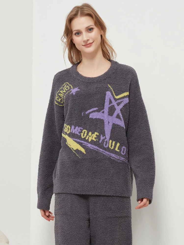 Five-Pointed Star Half-Velvet Home Set